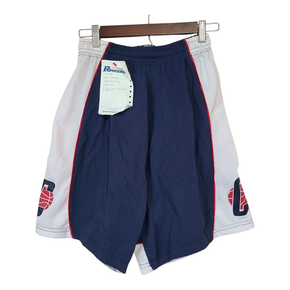 Vintage Powers Los Angeles Clippers Athletic Basketball Shorts Men's Size 30 USA